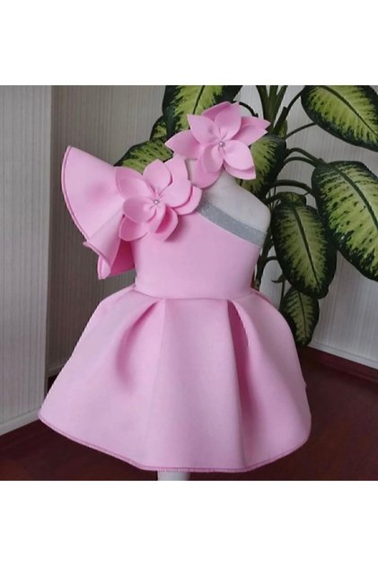 Girls' Floral Special Occasion Dress (2-4 Years Written Is Suitable for 2-Year-Olds)