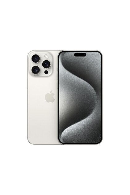Apple Yenilenmiş iPhone 15 Pro Max 256 GB Beyaz Titanyum Cep