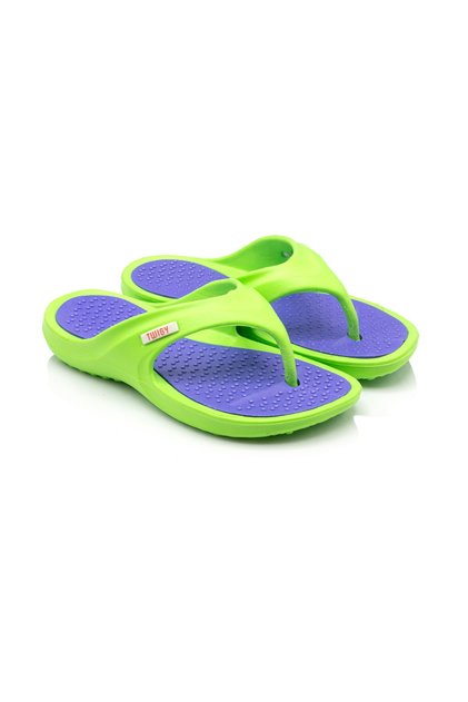 Jili Kids Flip Flops Green 30/35