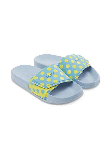 Jelly Kids Slippers Blue 28/35