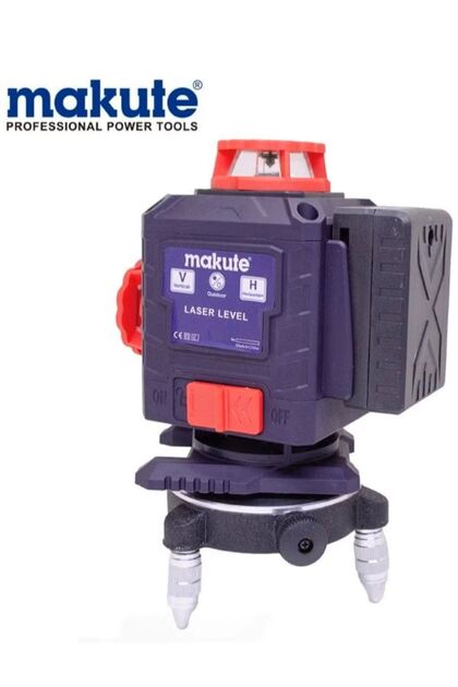 16-line laser level with 2 batteries