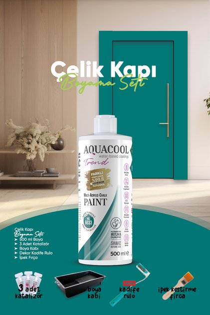 Çelik Kapı Boyama Seti