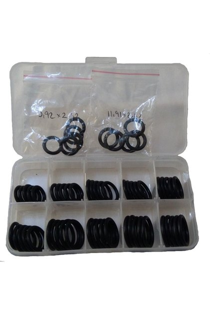 60 Adet Kauçuk O-ring Conta Takımı Kutulu