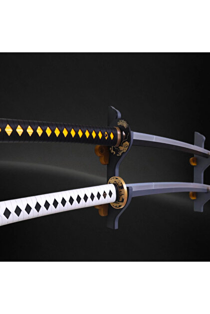 サプライ・アクセサリ・グッズ tonayuta.0208... GRAT3D Uchigatana Japon Kılıcı- SİYAH – Geleneksel Savaşçı Tarzı