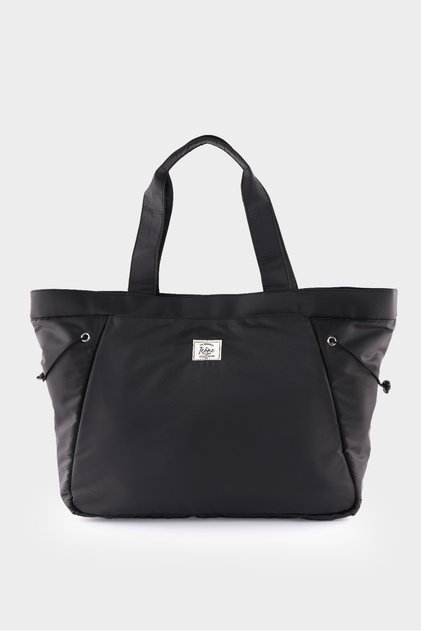 Women's Bag Made of Thin Parachute Fabric, with Elasticated Sides, Foldable, with a Large Front Pocket.