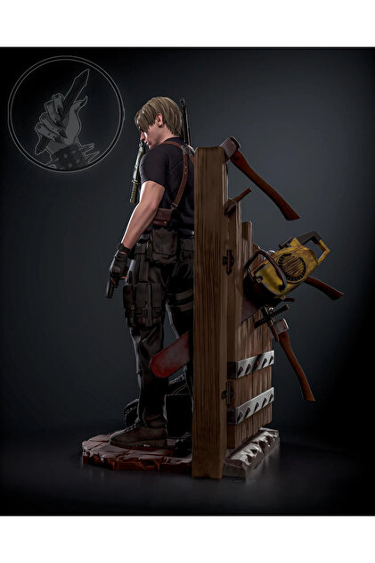 saranostra Resident Evil Leon Kennedy 30CM 3D Figür - Fiyatı