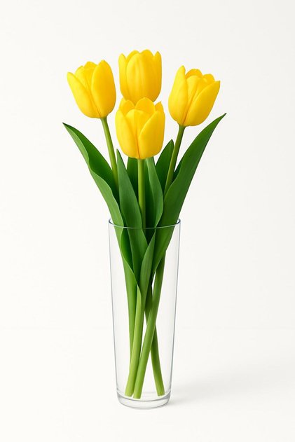 Cam Vazo 26 Cm Flora Yeni Konsept -43177