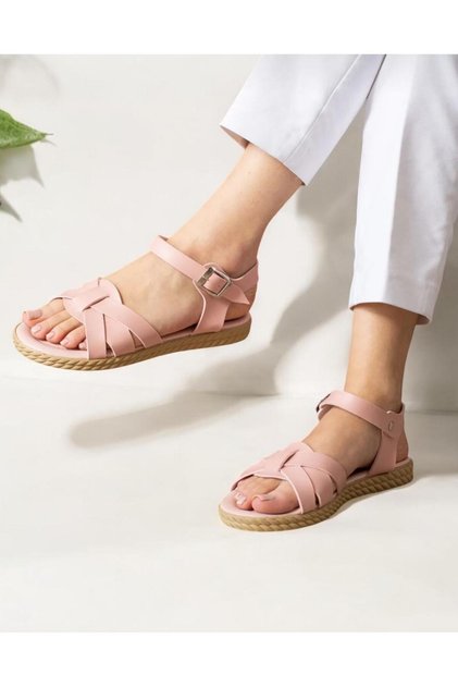 Summer Sandals | Ankle Strap | 3*3 Cross-Strapped Women's Summer Sandals | Casual Sandals