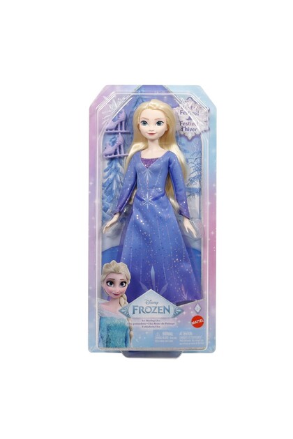 Păpușa Elsa din Frozen, Disney, pentru patinaj pe gheață