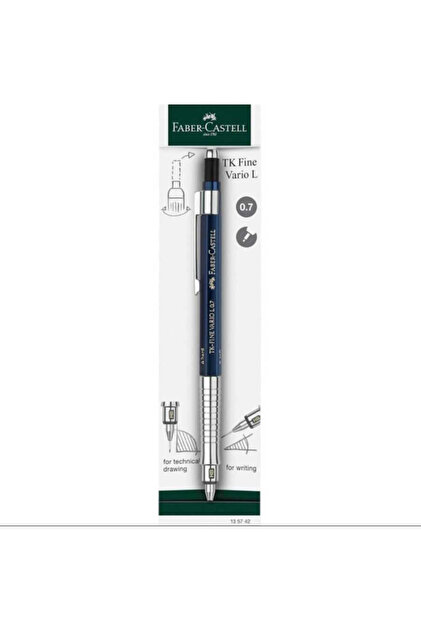 Tk Fine Vario Lux 0.7mm Indigo Ayarlanabilir Uç Mekanik Kalem Lacivert