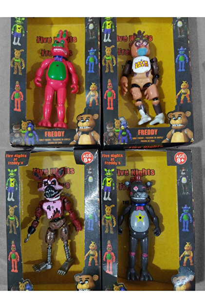 Funko FNAF Freddy figür oyuncak 4 lü korku oyunu - Fiyatı, Yorumları