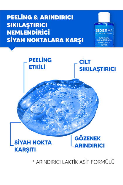 ZEDERMA Akne Sivilce Karşıtı Bakım Seti: Gözenek Sıkılaştırıcı