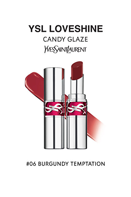 Yves Saint Laurent Loveshine Candy Glaze Parlatıcı Etkili Ruj 6