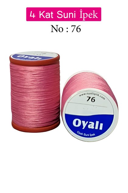 Embroidered 4 Layers Rayon Yarn Needlepoint Beading Floss Crochet No:76