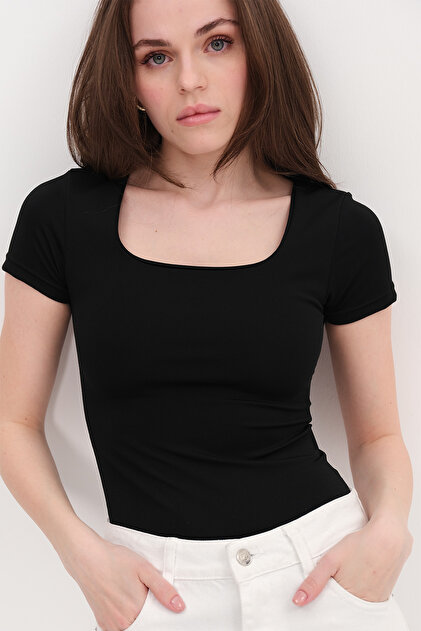 ｍｙｌR34ボディ Addax Kısa Kollu Bodysuit Z2034 - Fiyatı, Yorumları