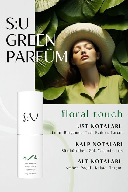Body Care Solid Parfum Green Women 14 gr Katı Parfüm Yeşil Kadın