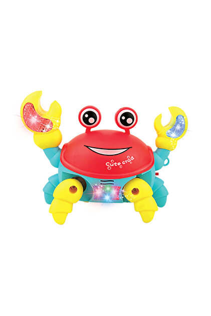 MINI CRAWLING CRAB BABY MUSICAL & LIGHTNING TOY