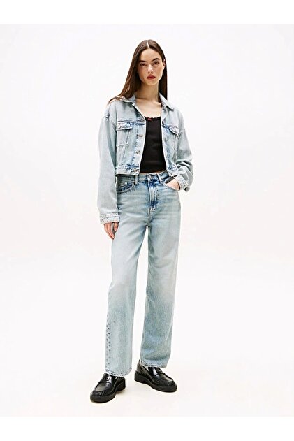 Tommy Hilfiger LAYLA HR SLIM STR BI6012 Kadın Jeans DW0DW205931AB