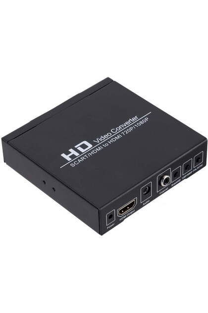 Конвертор от SCART/HDMI към HDMI, 720p/1080p, ElectroAZ