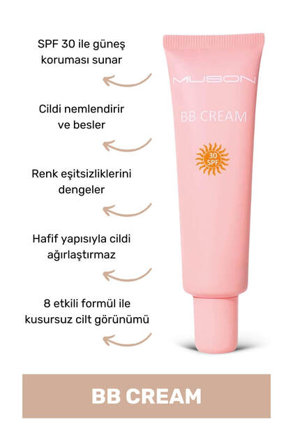 Muson BB Cream 30 SPF 35 ml Light - Fiyatı, Yorumları