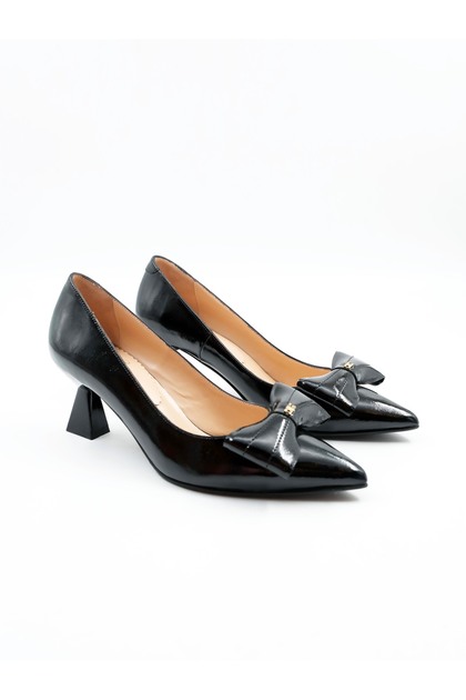 Women's Genuine Leather Heeled Shoes