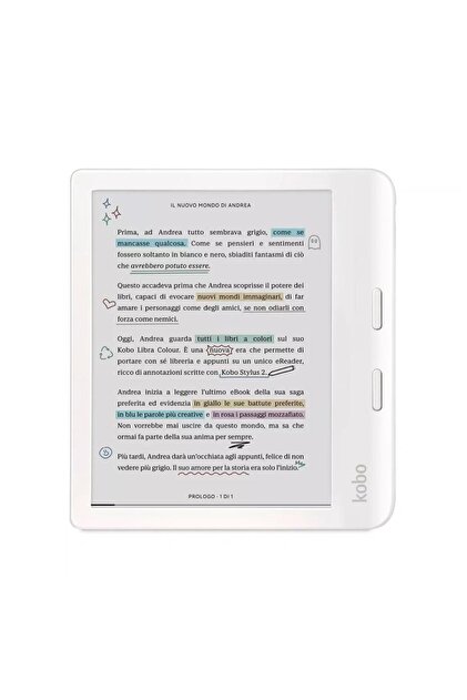 Kobo Libra Colour E-rdr, Beyaz - Fiyatı, Yorumları