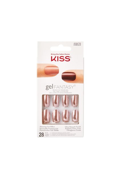 Kiss Gel Fantasy Nails Short Length KGN10