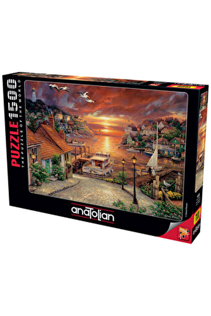 Anatolian Puzzle - Alba A Venezia, 1000 Pezzi, #1178 - Qualità Premium Con Cartoncino Blu E Supporto Pezzo Mancante