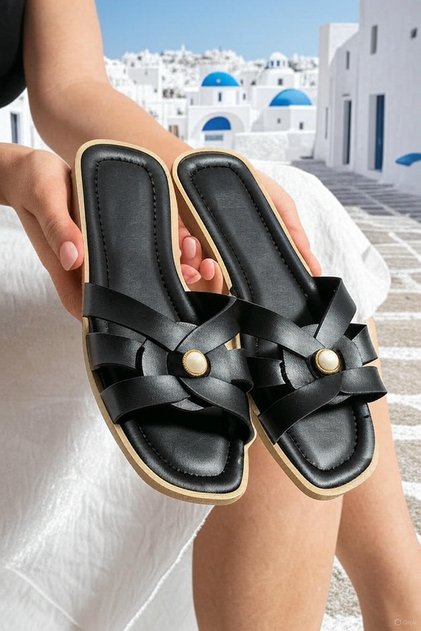 Lotus Women's Ultra Soft Soft Sole Thin Heel Orthopedic Daily Slippers with Pads