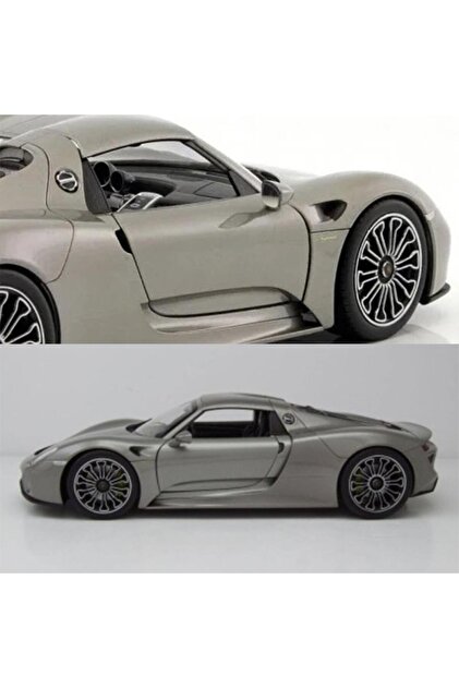 Porsche 918 Spyder シルバーメタリック1/18 WELLY Porsche 918 Spyder 1/18 Model Araba - Fiyatı, Yorumları