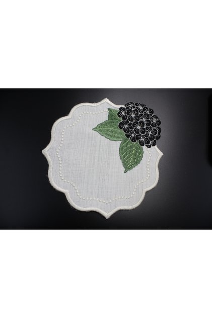 Hydrangea Patterned Cocktail Napkin
