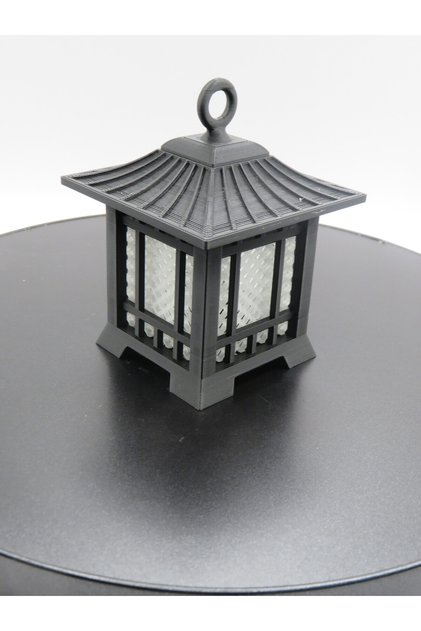 Japanese Style Lantern Design Led Candle Holder – Decorative Lighting + Electric Candle Included
