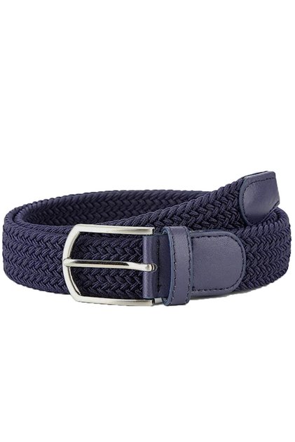 Curea elastică marinarească pentru bărbați 120-130 x 3,5 cm, reglabilă, bleumarin