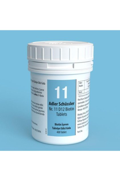 Adler Schüssler No.11 - D12 Biotin Tablet