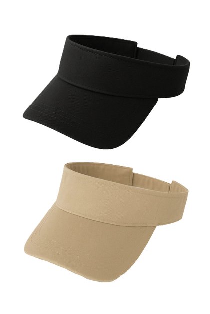 Women's Basic Velcro Adjustable Tennis Visor Golf Cap Sunscreen Visor