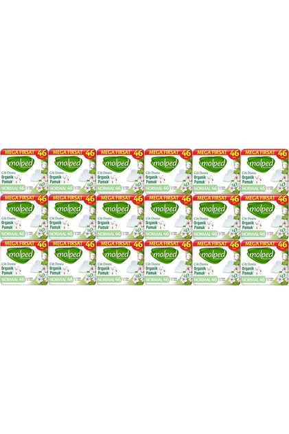 Pure&Soft Sanitary Pad Normal 828 (18Pk*46) Piece Mega Pk