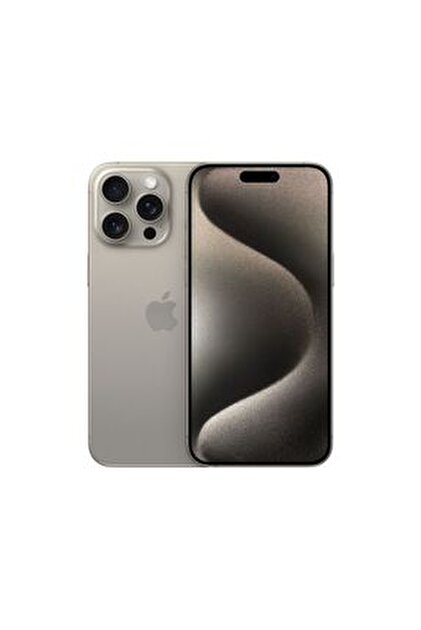 Apple iPhone 15 Pro 256GB Natürel Titanyum (Yenilenmiş - Çok İyi