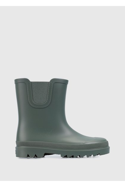 Green Rain Boots