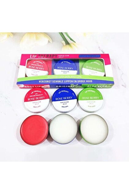 Lip Hydration Set 3 Flavors by Rose Berry