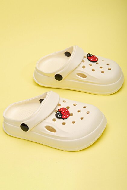 Unisex Children's Figured Sticker Sandals-Slippers