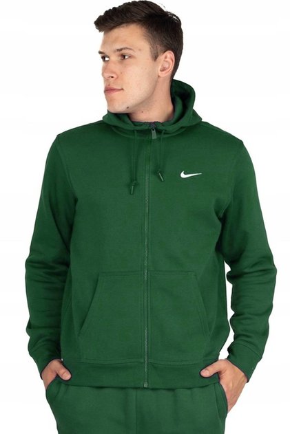 Nike Sportswear Hoodie Full Zip Men's Kapüşonlu Yeşil Sweatshirt