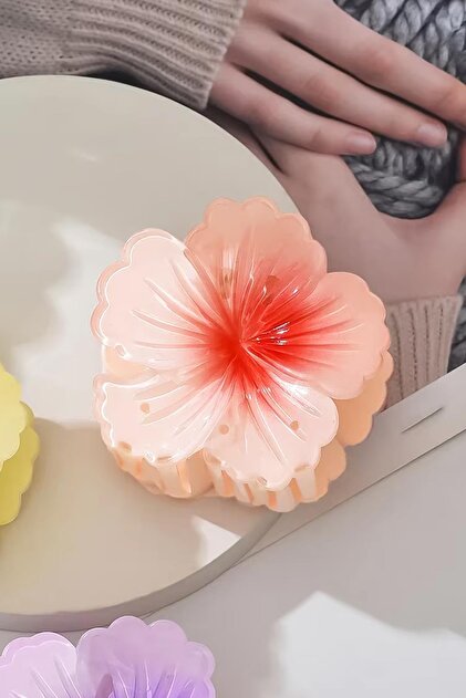 New Obsessions Tropik Hibiskus Çilek Mandal Toka - Fiyatı, Yorumları