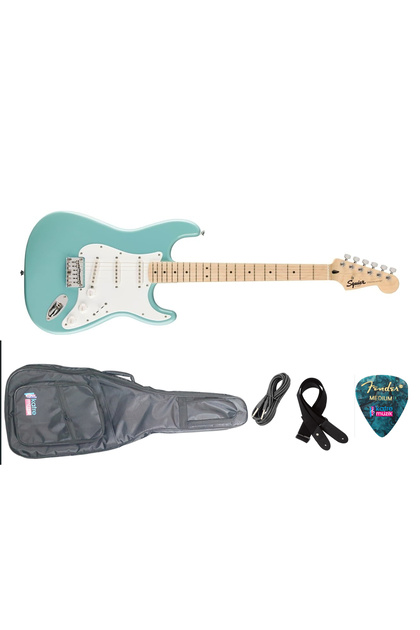 SQUIER by Fender Limited Edition Sonic Stratocaster Turkuaz
