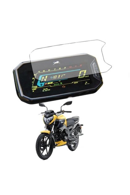 TVS Raider 125 Gösterge Uyumlu ŞEFFAF Nano Ekran Koruyucu