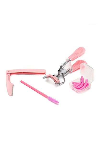 Roesıa Rose Cosmetics Rose Lüks Kıvırıcı, Ustura, Makyaj Fırça