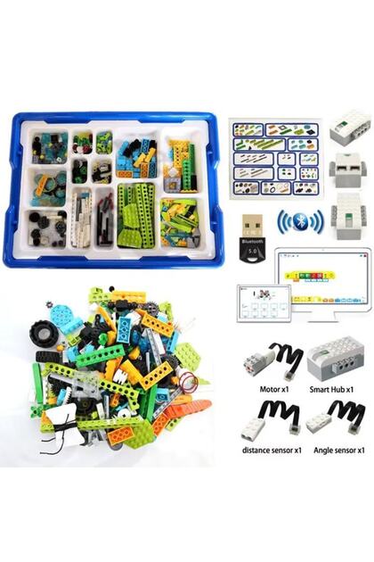 新品ロデオ セット売り Hasyılmaz Wedo 2.0 Robotik Kodlama Eğitim Seti 280 Parça (Muadil
