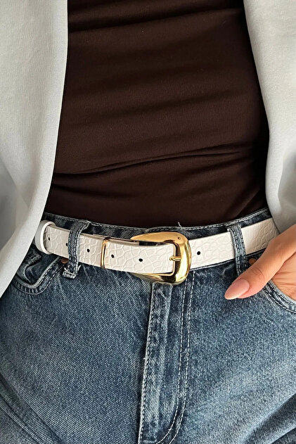 Wendy Gold Buckle Women's Belt