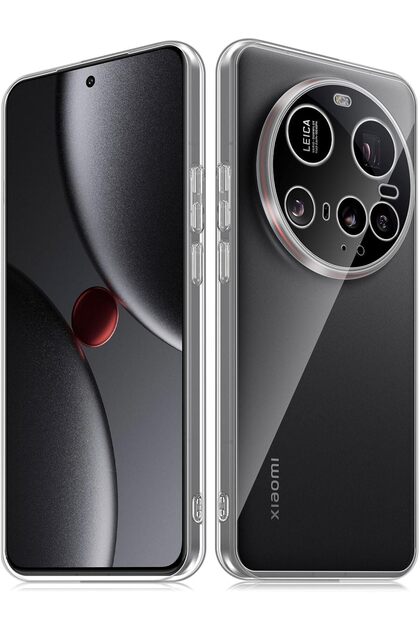 Xiaomi Mi 15 Ultra Case with Camera Protection Transparent Ultra Thin Flexible Non-Discoloration Silicone Cover