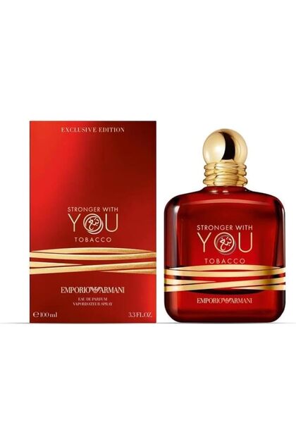 Emporio Armani Stronger With You Tobacco Eau de Parfum 100ml for Men-  Trendyol