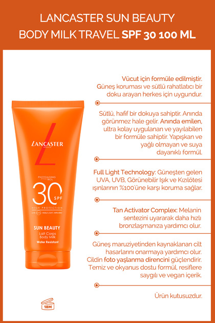 Sun Beauty Body Milk SPF30 100 ML